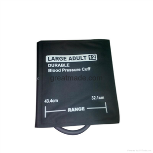 Velika manšeta za NIBP za večkratno uporabo brez{0}}mehurja za odrasle