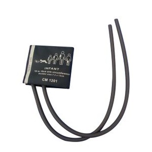 Dvojna Tube NIBP manšeta za monitor krvnega tlaka, 10-19cm roko obrezovanje